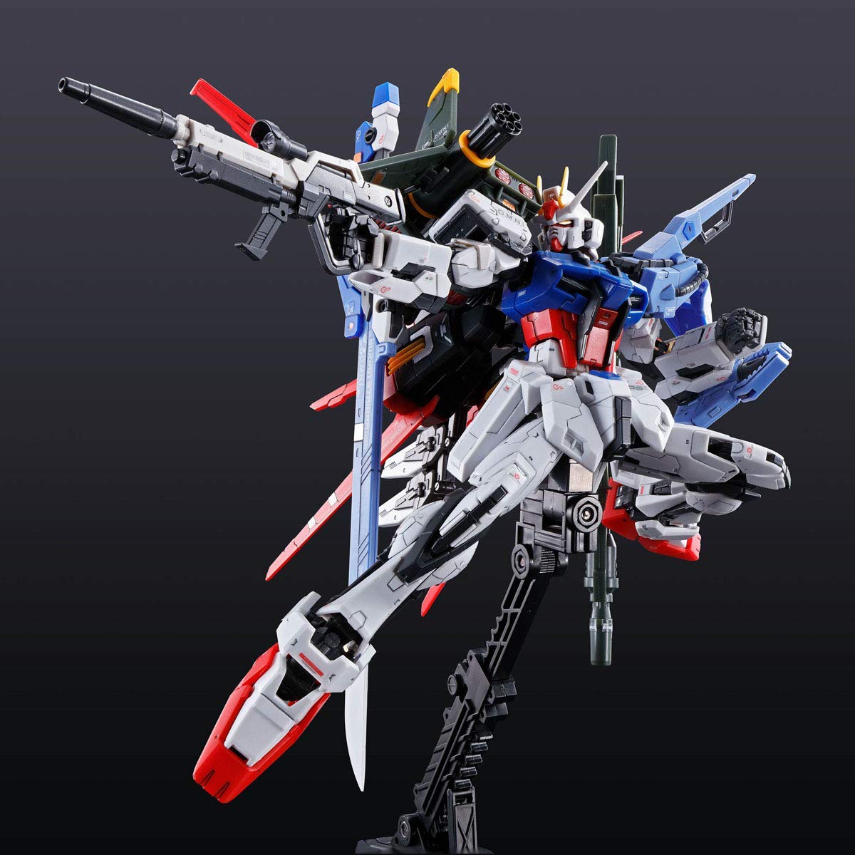 Bandai Spirits RG 1/144 Perfect Strike Gundam Model Kit Gundam Seed