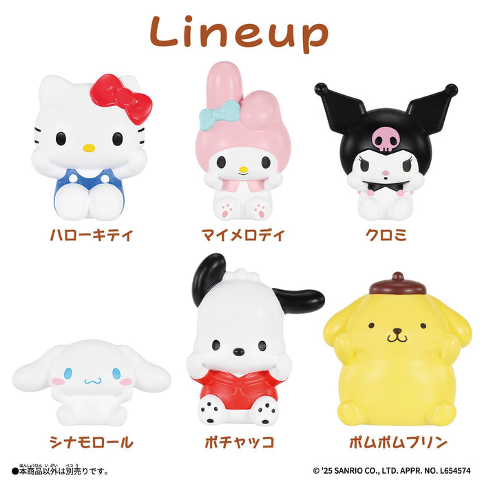 Bandai Sanrio Characters Sofmallow Kuromi Plush Toy Soft and Huggable