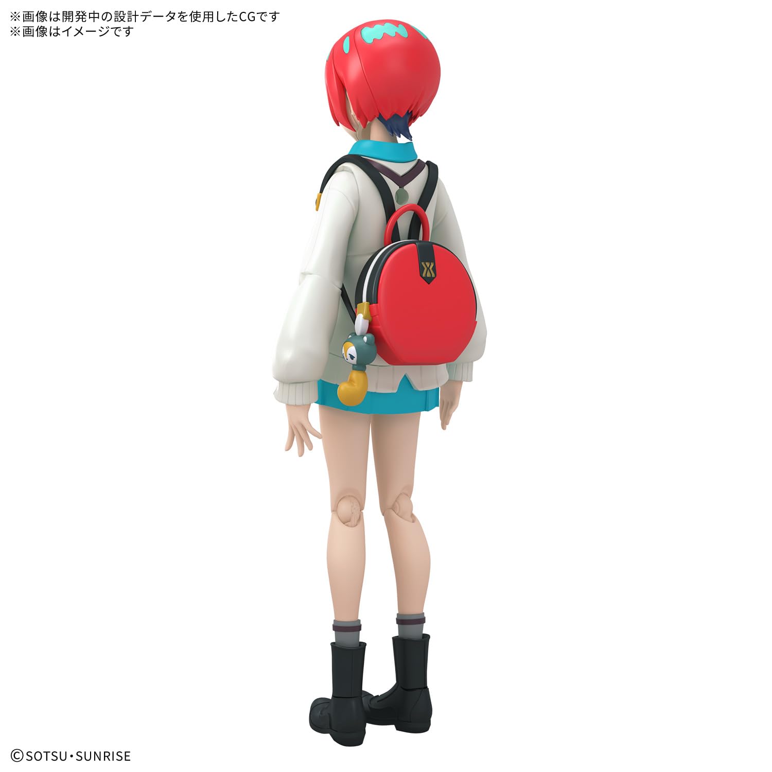 Bandai Spirits Gundam Amate Yuzuriha Machu Pre-Colored Model Kit