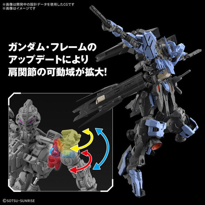 Bandai Spirits 1/100 Gundam Vidar Model Iron-Blooded Orphans Pre-Colored Kit