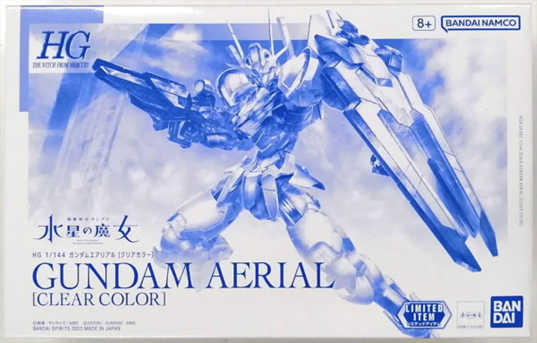 Bandai Spirits HG 1/144 Gundam Aerial Kit de modèle exclusif en couleur transparente