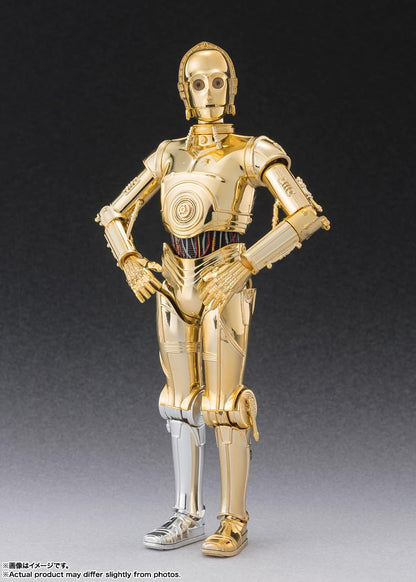 Bandai Spirits SH Figuarts Star Wars C-3PO Classic Ver Movable Figure 155mm- Japan Figure Store - #1 Bring To You The Best Japanese Goods