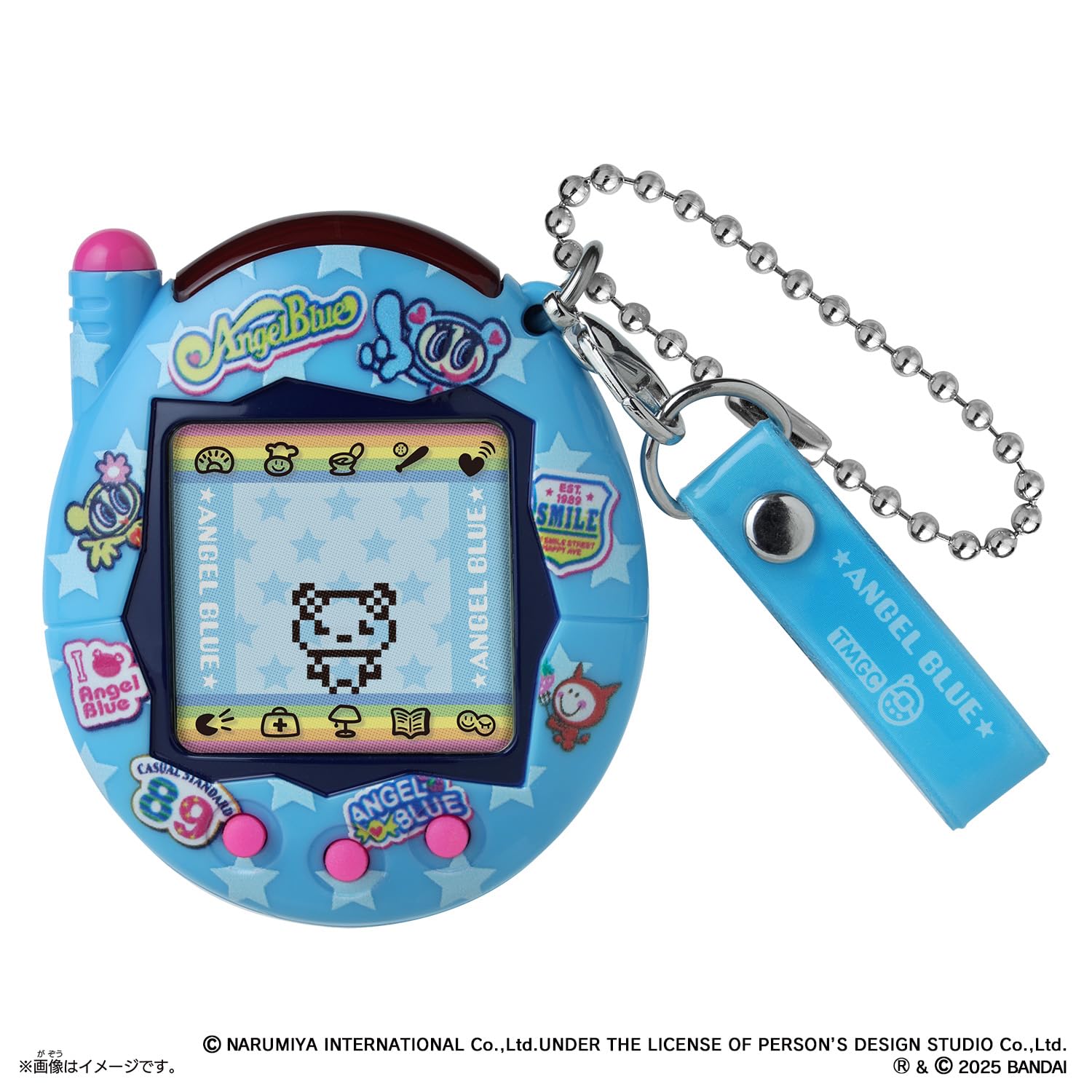 Bandai Tamagotchi Connection Angel Blue - Interactive Pet Toy
