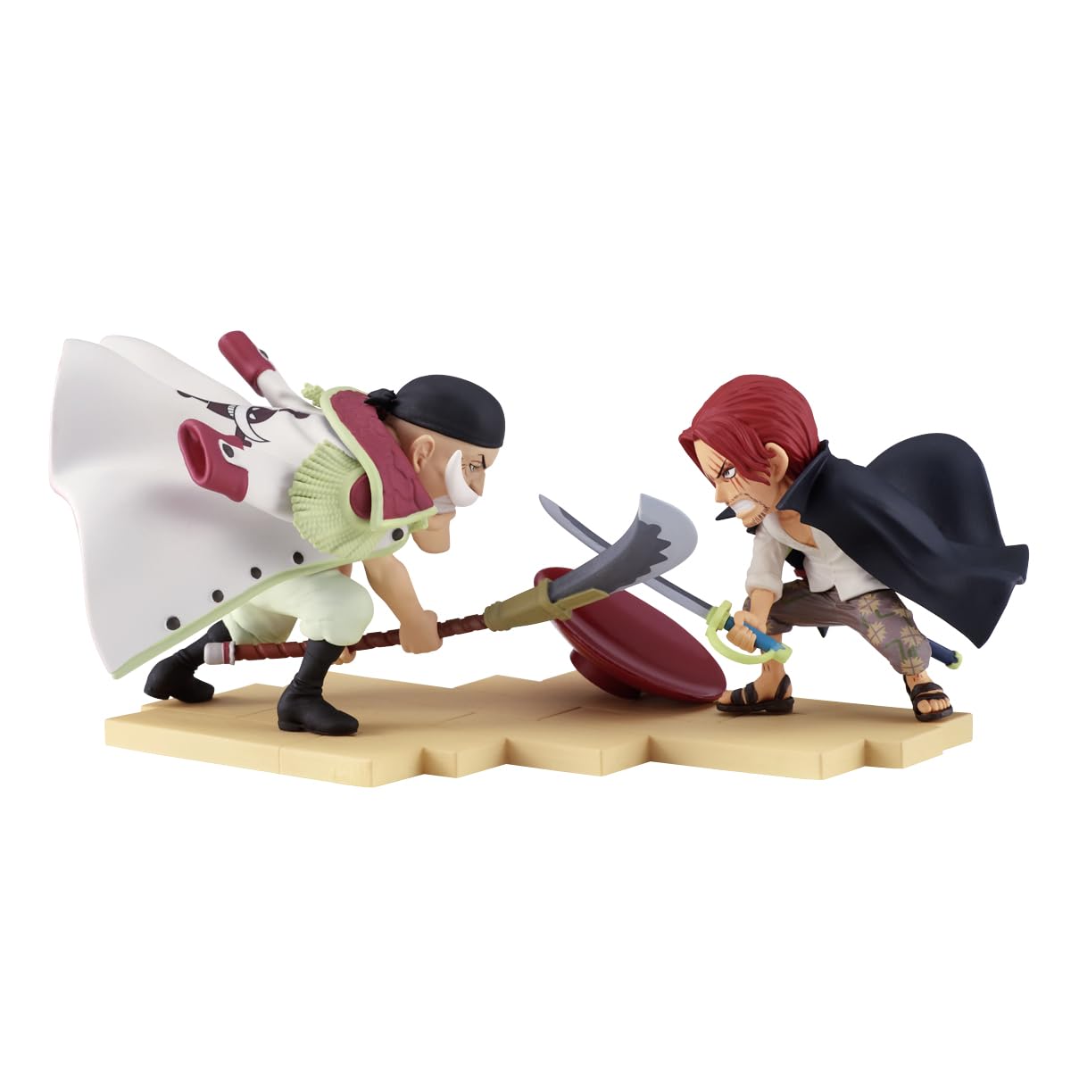 Banpresto Edward Newgate Vs Shanks One Piece Figure 13cm Multicolor BP29081P