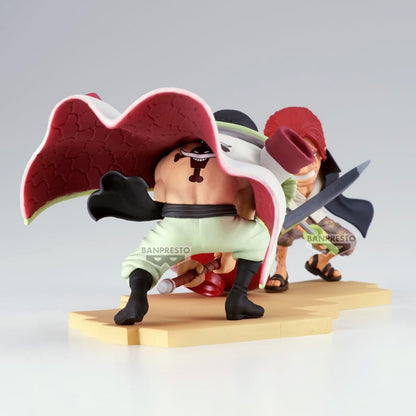Banpresto Edward Newgate Vs Shanks One Piece Figure 13cm Multicolor BP29081P