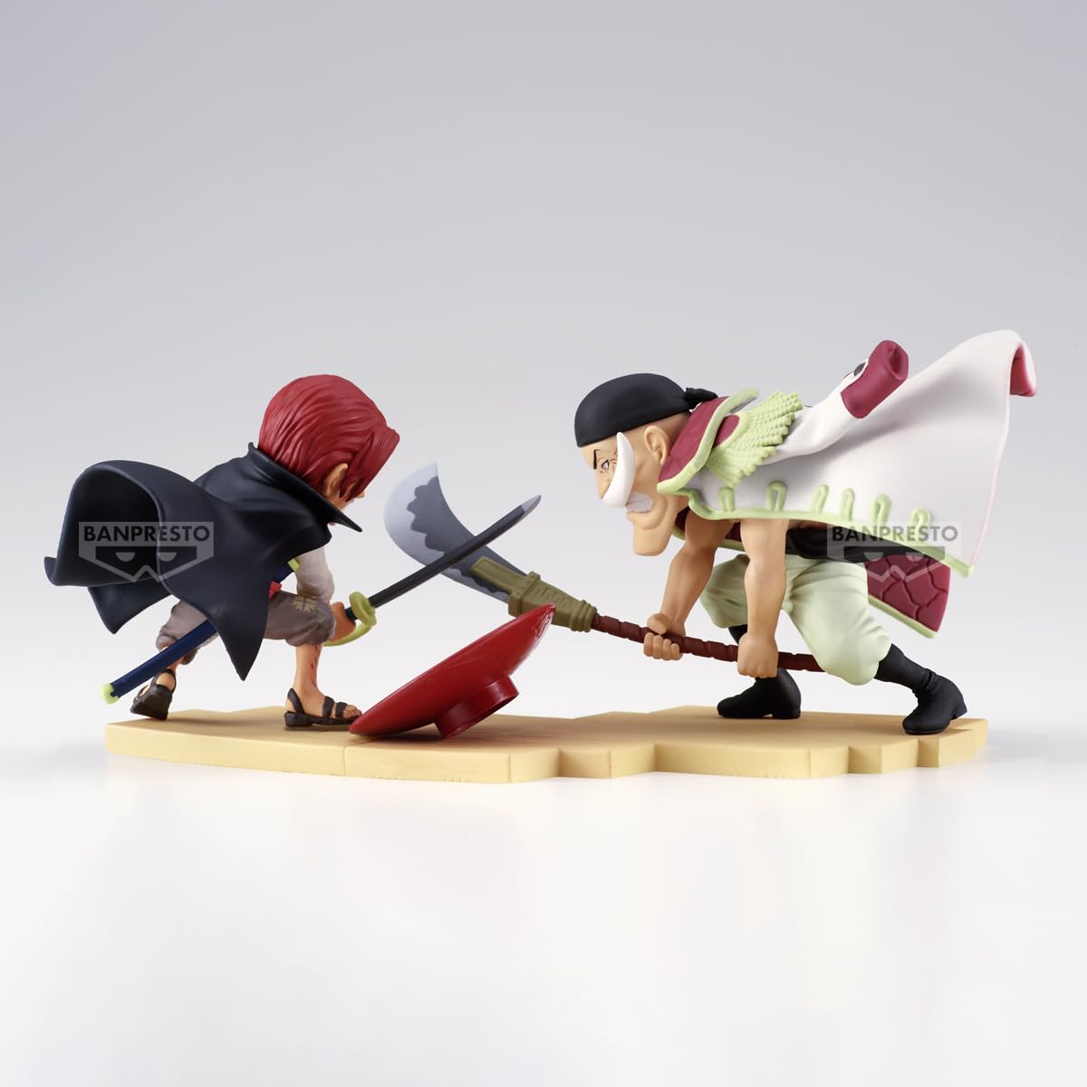 Banpresto Edward Newgate Vs Shanks One Piece Figure 13cm Multicolor BP29081P