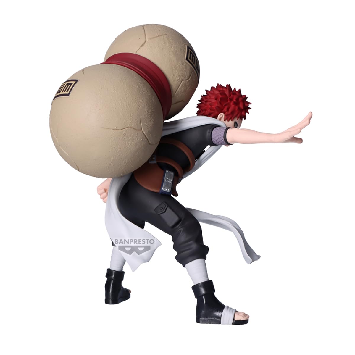 Banpresto Gaara Naruto 12cm Action Figure - Vibration Stars Collection Multicolor