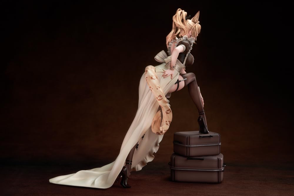 Magi Arts Battle Maid Bengal Wildcat Maria 1/7 Figure with Tapestry- Japan Figure Store - #1 Bring To You The Best Japanese Goods
