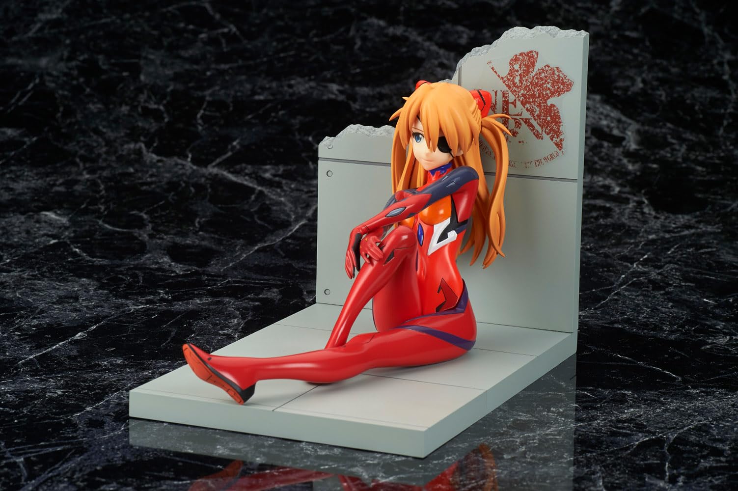 Bellfine Evangelion Shikinami Asuka Langley 1/7 Scale PVC Figure New Movie Color