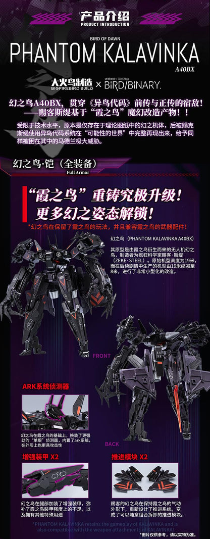 Bigfirebird Build Bird/Binary Phantom Karabinka Model Airplane Kit- Japan Figure Store - #1 Bring To You The Best Japanese Goods