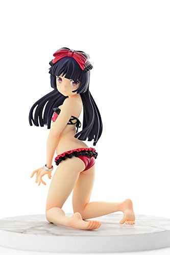 Orcatoys Black Cat Mizugi Version Rouge 1/7 Scale PVC Figure Collectible