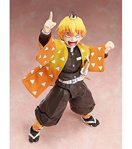 Aniplex Buzzmod Zenitsu Agatsuma 1/12 Scale Figure from Demon Slayer Series