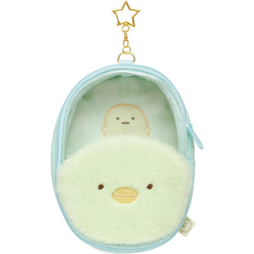San-X Sumikko Gurashi Plush Pouch Penguin? Adorable Soft Toy Ca44202- Japan Figure Store - #1 Bring To You The Best Japanese Goods