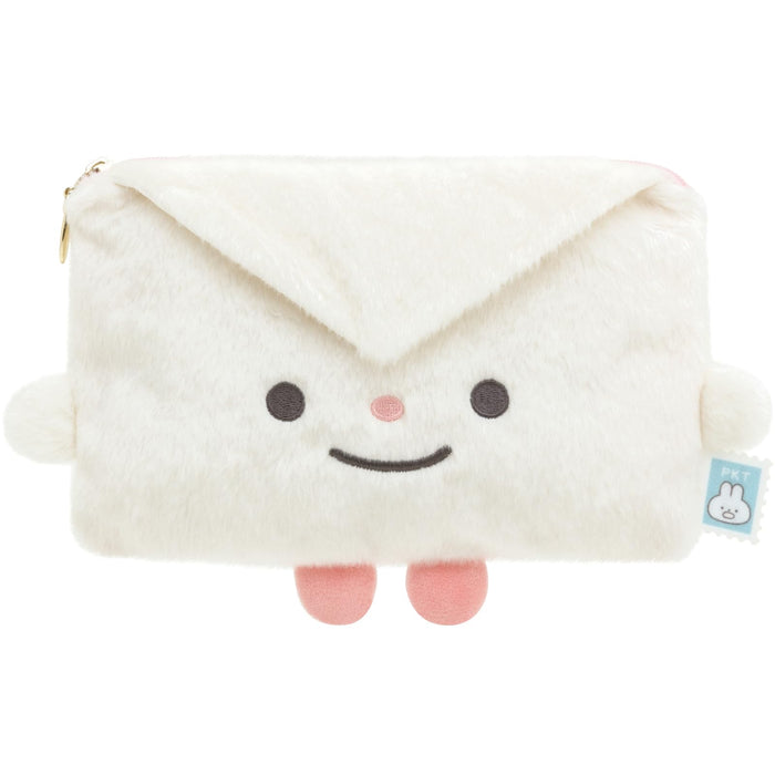 San-X Ca44701 Pokantotan Plush Pouch Otegamitan - Soft and Cute Storage Solution- Japan Figure Store - #1 Bring To You The Best Japanese Goods