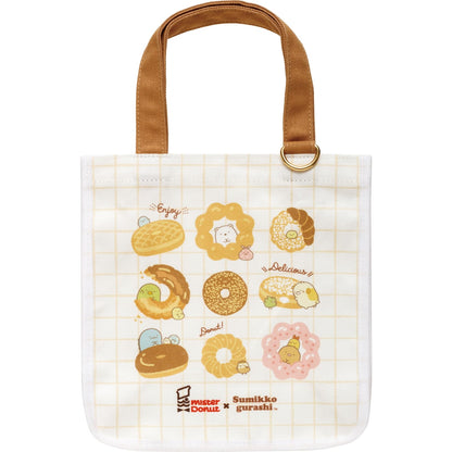 San-X Sumikko Gurashi Mister Donut Mini Tote Bag Ca49901- Japan Figure Store - #1 Bring To You The Best Japanese Goods