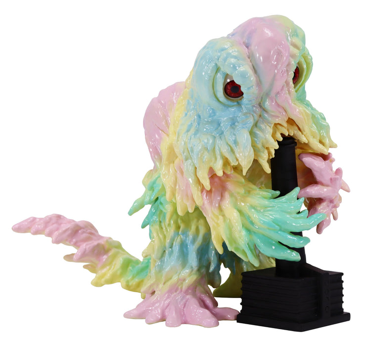 Figurine en vinyle pré-peinte CCP Amc Chimney Hedorah Pastel Ver 195 mm