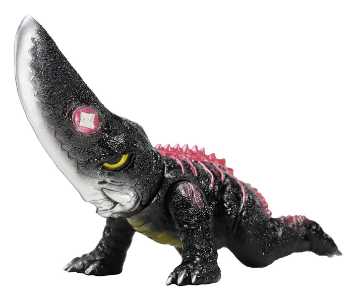 Ccp Medium Series Gamera 4th Ed. Guiron Retro Black 100mm Vinyl Figure
