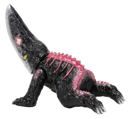 Ccp Medium Series Gamera 4th Ed. Guiron Retro Black 100mm Vinyl Figure