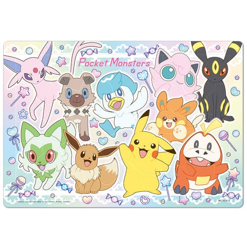 Pokemon Kids' Glittery Puzzle - 40 Piece Set for Sparkling Fun- Japan Figure Store - #1 Bring To You The Best Japanese Goods