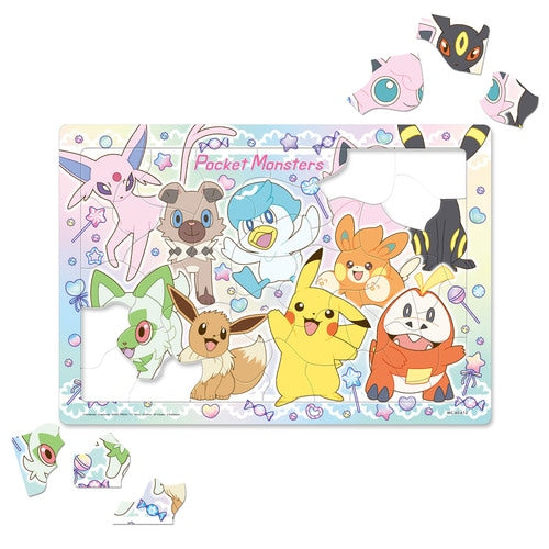 Pokemon Kids' Glittery Puzzle - 40 Piece Set for Sparkling Fun- Japan Figure Store - #1 Bring To You The Best Japanese Goods