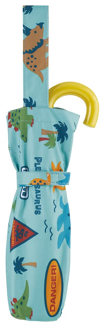 Skater Dinosaur Folding Parasol for Boys Aged 7-8 UV Protection Safe Hand-Open Rain or Sun- Japan Figure Store - #1 Bring To You The Best Japanese Goods