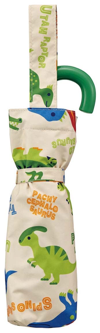 Skater Dinosaur Picture Book Umbrella for Ages 7-8 UV Protection Sun & Rain 50cm Safe Hand-Opening Special Case Included- Japan Figure Store - #1 Bring To You The Best Japanese Goods