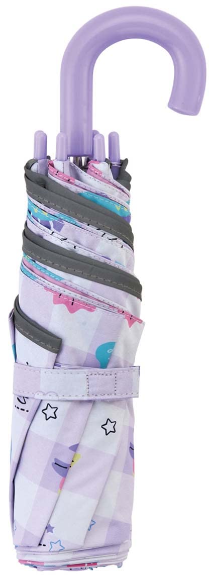 Skater Happy & Smile Children's UV-Protective Umbrella with Special Case 50cm Folding Safe for Ages 7-8- Japan Figure Store - #1 Bring To You The Best Japanese Goods