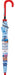 Skater Boys 45cm Paw Patrol Umbrella Suitable for Ages 5-6 Transparent Window Hand-Operated 8-Rib UB45-A- Japan Figure Store - #1 Bring To You The Best Japanese Goods