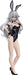 Freeing Black Heart B-Style Bare Leg Bunny 1/4 Figure - Choujigen Game Neptune- Japan Figure Store - #1 Bring To You The Best Japanese Goods
