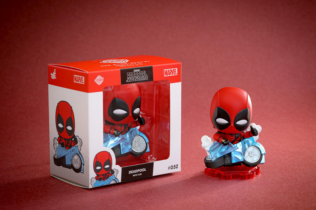 Hot Toys Marvel Collection: Deadpool with Crash Car Figure #052
