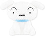 T'S Factory Crayon Shin-Chan Osuwari Mascot Plush Shiro Toy for Kids- Japan Figure Store - #1 Bring To You The Best Japanese Goods