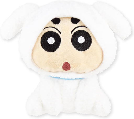 T'S Factory Crayon Shin-Chan Osuwari Mascot Plush Shiro Shin-Chan Toy- Japan Figure Store - #1 Bring To You The Best Japanese Goods