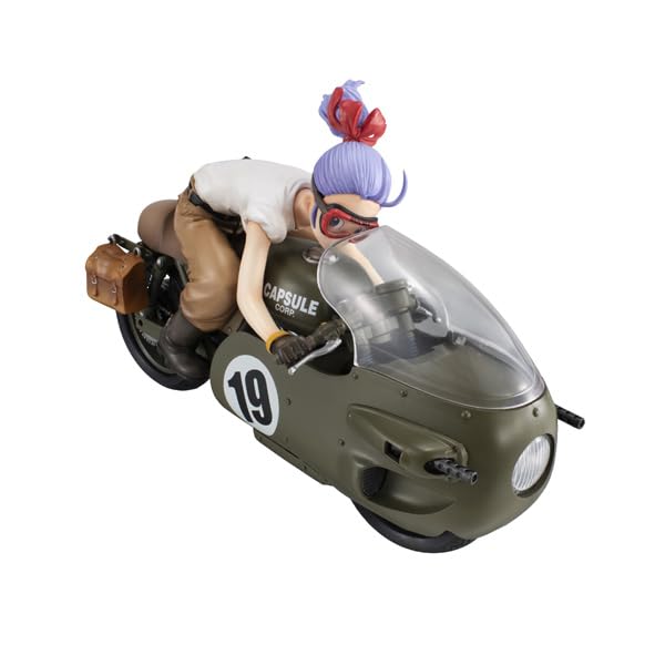 Figurine Bulma de Dragon Ball Z Real McCoy de Megahouse Desktop, édition limitée