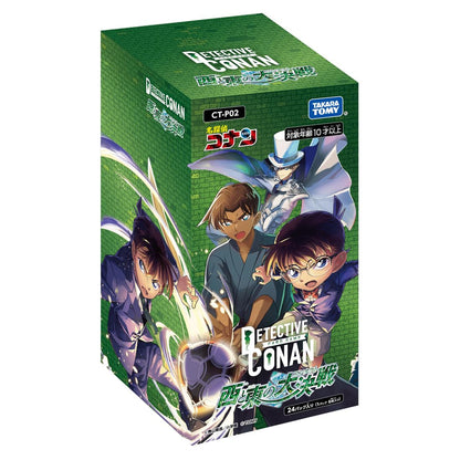 Takara Tomy Detective Conan TCG Booster Box 02 The Great Battle Of East And West- Japan Figure Store - #1 Bring To You The Best Japanese Goods