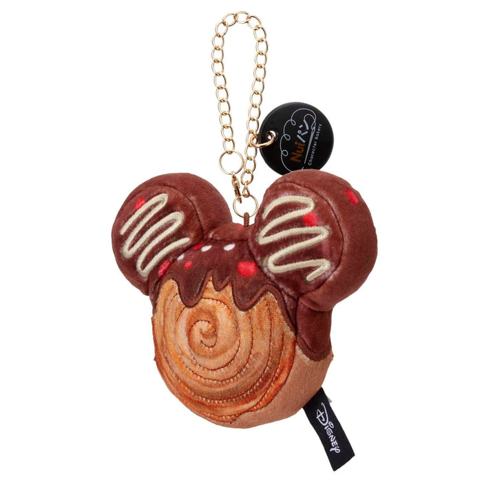 Takaratomy Arts Disney Mickey Mouse Croissant Plush 17cm Bread Chain Strap