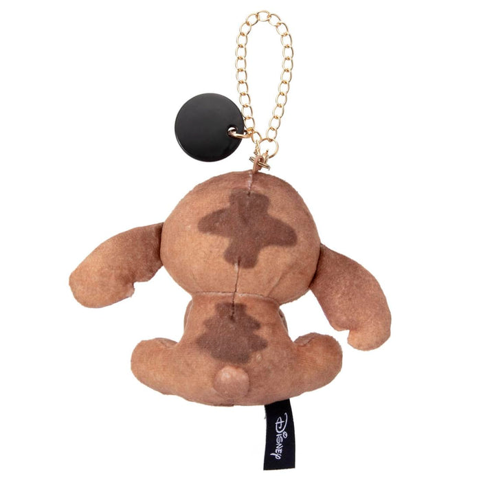 Takara Tomy Arts Disney Stitch Plush Toy 19cm Sitting Nui Pan Chain Strap Mascot