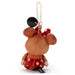 Takara Tomy Arts Minnie Mouse Disney Plush Toy 19cm Nui Pan Sitting Chain Strap
