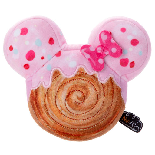 Takara Tomy Arts Disney Nui Pan Minnie Mouse Croissant Plush Toy 15cm Wide