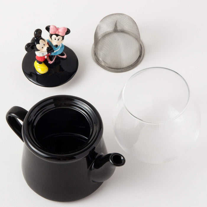 Sun Art Disney Mickey & Minnie Mouse Snow Globe Tea Set for 1 Person- Japan Figure Store - #1 Bring To You The Best Japanese Goods