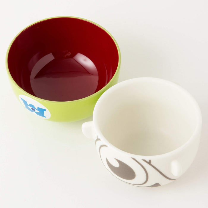 Sun Art Mike Monster University Soup and Rice Bowl Set Mini SAN2221-2- Japan Figure Store - #1 Bring To You The Best Japanese Goods
