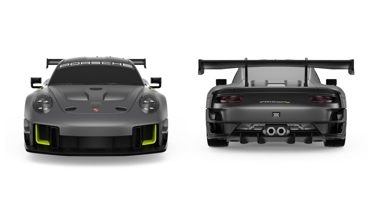 Voiture télécommandée électrique Doyusha Porsche 911 GT2 RS 1/24 grise 2.4 GHz