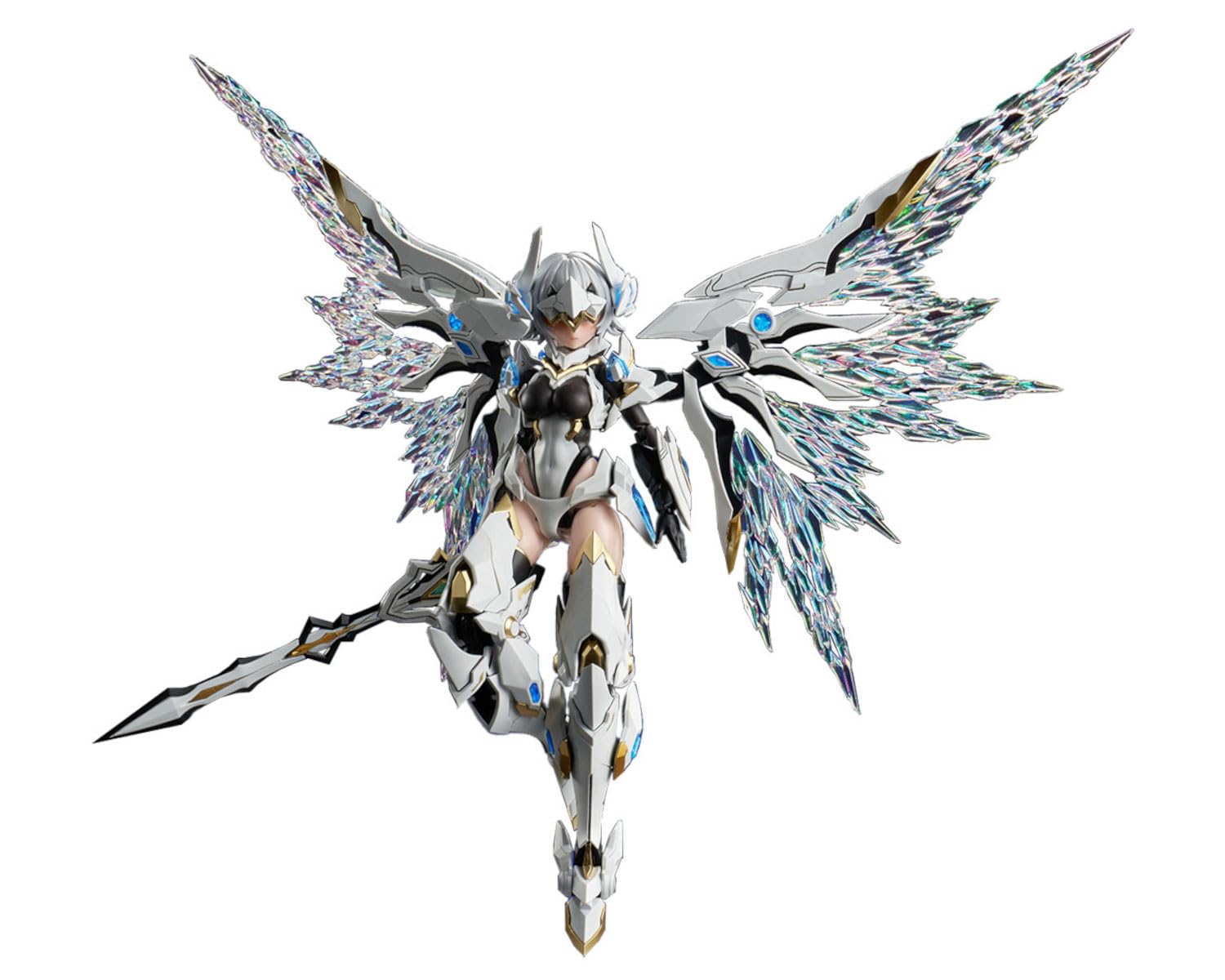 Doyusha Star Nuclear Gold White Dragon Knight Galahad 1/12 Model Kit 170mm