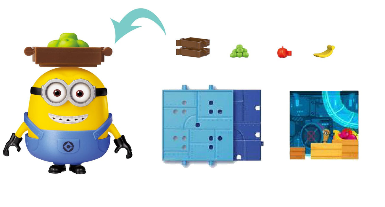 Kit d'assemblage Doyusha Blokees Minions Otto 02 avec Precool Jelly Factory