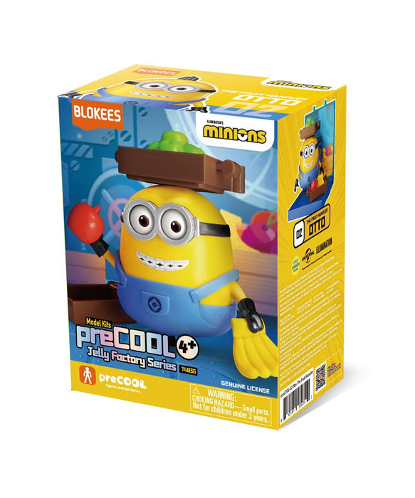 Kit d'assemblage Doyusha Blokees Minions Otto 02 avec Precool Jelly Factory