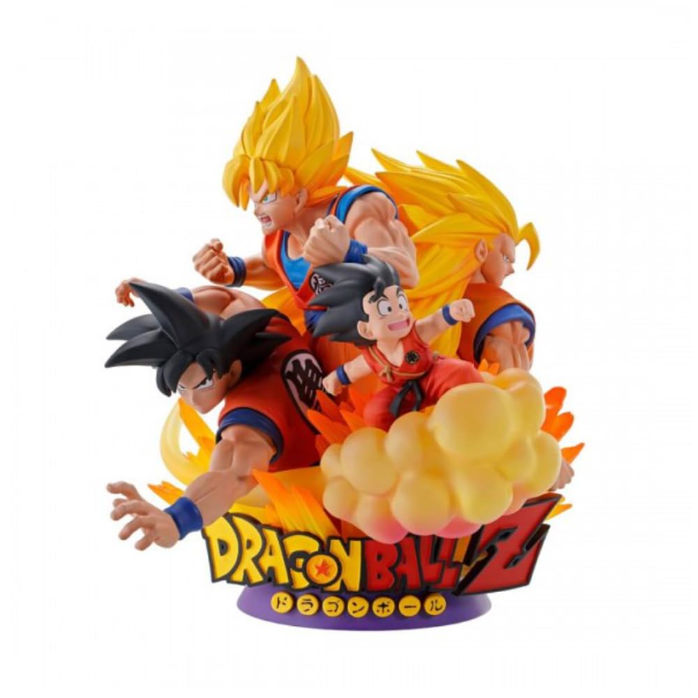 Megahouse Dragon Ball Z Son Goku SSJ3 Puchirama DX Dracap Re Birth 01 Exclusive- Japan Figure Store - #1 Bring To You The Best Japanese Goods