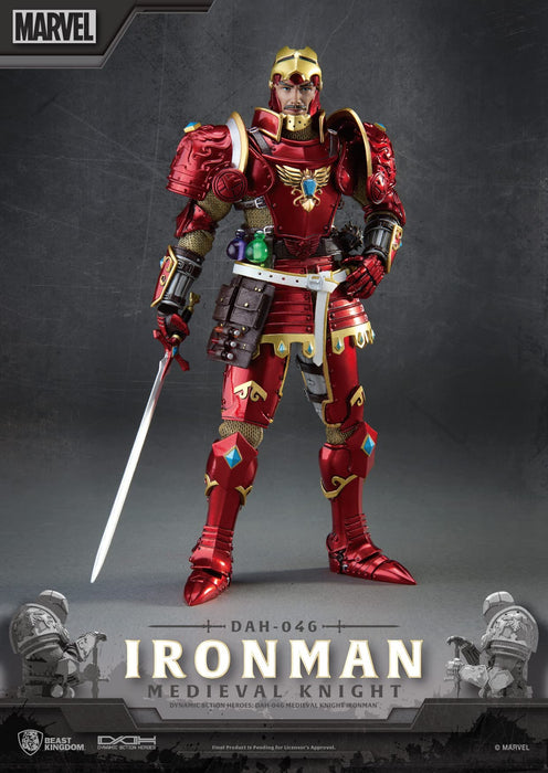 Beast Kingdom Dynamic Action Heroes 046 Iron Man Medieval Knight Figure- Japan Figure Store - #1 Bring To You The Best Japanese Goods