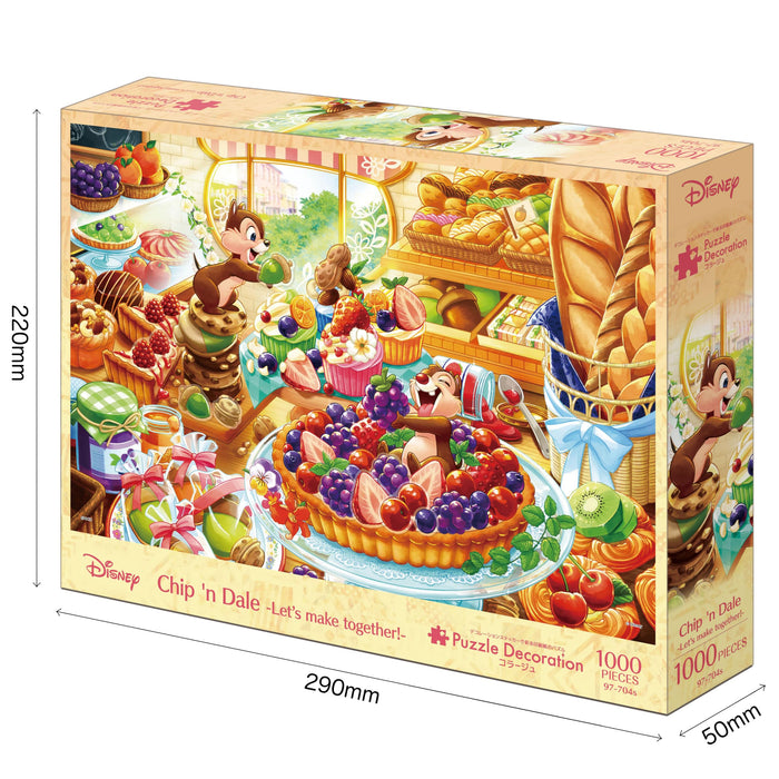 Epoch Disney-Puzzle, 1000 Teile – Chip und Chap-Collage, 50 x 75 cm