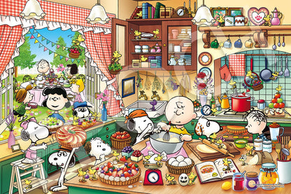Epoch Jigsaw Puzzle 1000 Piece Peanuts Snoopy Country Kitchen Japan Official- Japan Figure Store - #1 Bring To You The Best Japanese Goods