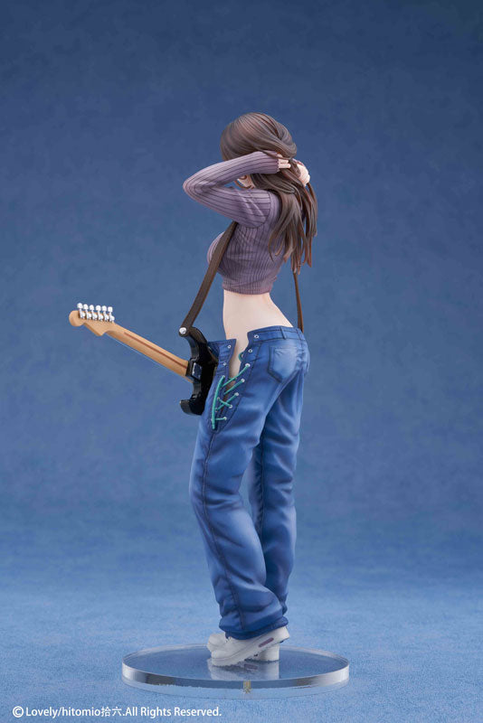 Lovely Guitar Girl Illustrated By Hitomio Juroku 1/7 Scale Pvc Abs Pre-Painted Completed Figure Deluxe Edition