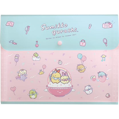 San-X Fa12403 Sumikko Gurashi Angel Ebiten Idol Document File- Japan Figure Store - #1 Bring To You The Best Japanese Goods